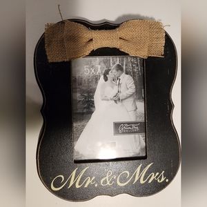 Mr. & Mrs. Photo Frame